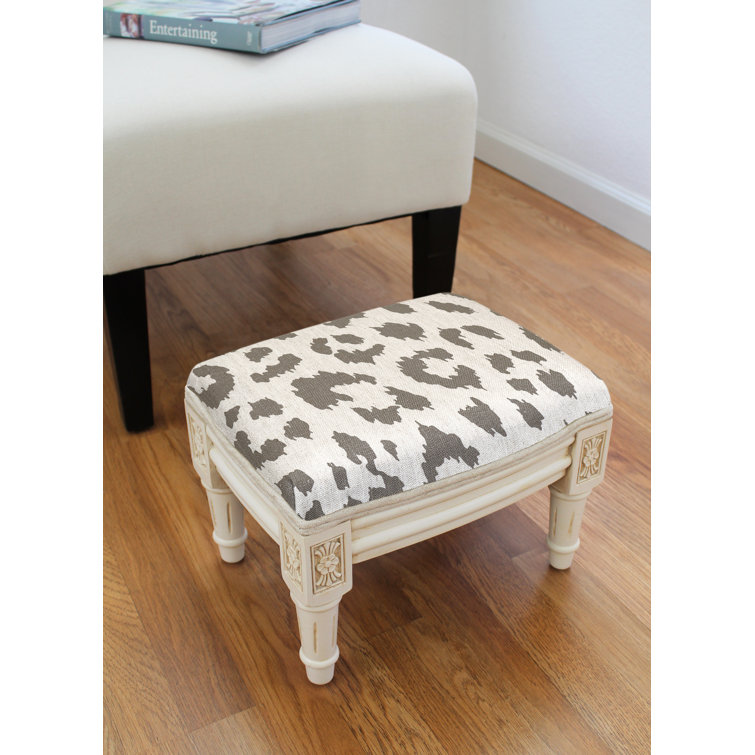 World Menagerie Algol 14" Wide Rectangle Animal Print Footstool Ottoman & Reviews Wayfair Canada